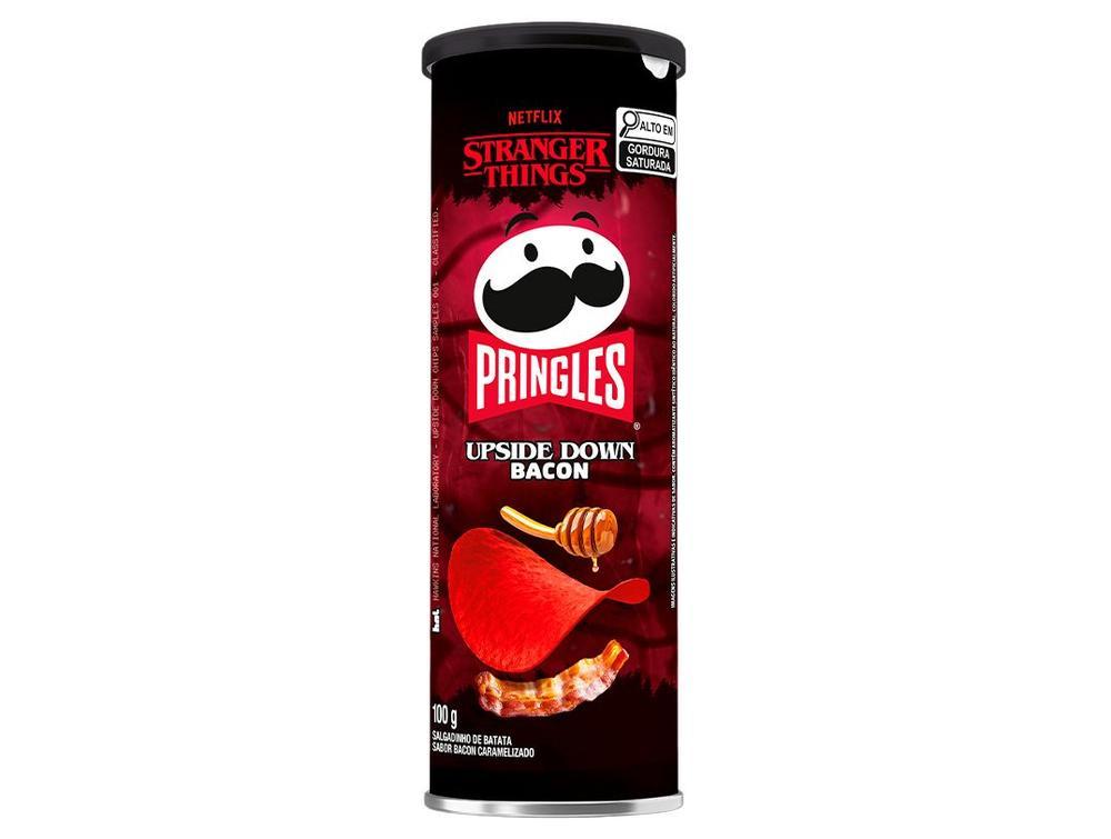 Batata Pringles Netflix Stranger Things Bacon Caramelizado 100g - 1