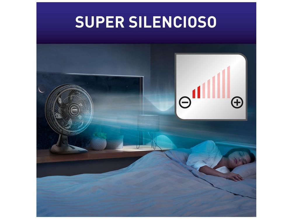 Ventilador 2 em 1 Arno X-Treme 6 VE60 40cm 6 Pás 3 Velocidades Preto 2720017912 - 8