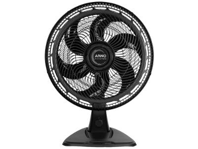 Ventilador 2 em 1 Arno X-Treme 6 VE60 40cm 6 Pás 3 Velocidades Preto 2720017912