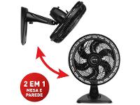 Ventilador 2 em 1 Arno X-Treme 6 VE60 40cm 6 Pás 3 Velocidades Preto 2720017912