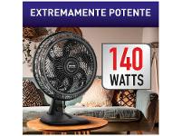 Ventilador 2 em 1 Arno X-Treme 6 VE60 40cm 6 Pás 3 Velocidades Preto 2720017912 - 7