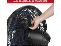 Ventilador de Coluna Arno X-Treme 9 Repelente VE95 40cm 9 Pás 3 Velocidades Preto e Azul Escuro 2720017499 - 7
