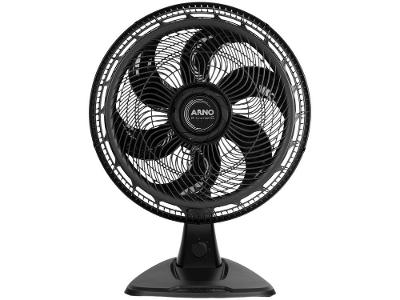 Ventilador 2 em 1 Arno X-Treme 6 VE60 40cm 6 Pás 3 Velocidades Preto 2720017911