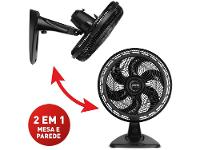 Ventilador 2 em 1 Arno X-Treme 6 VE60 40cm 6 Pás 3 Velocidades Preto 2720017911
