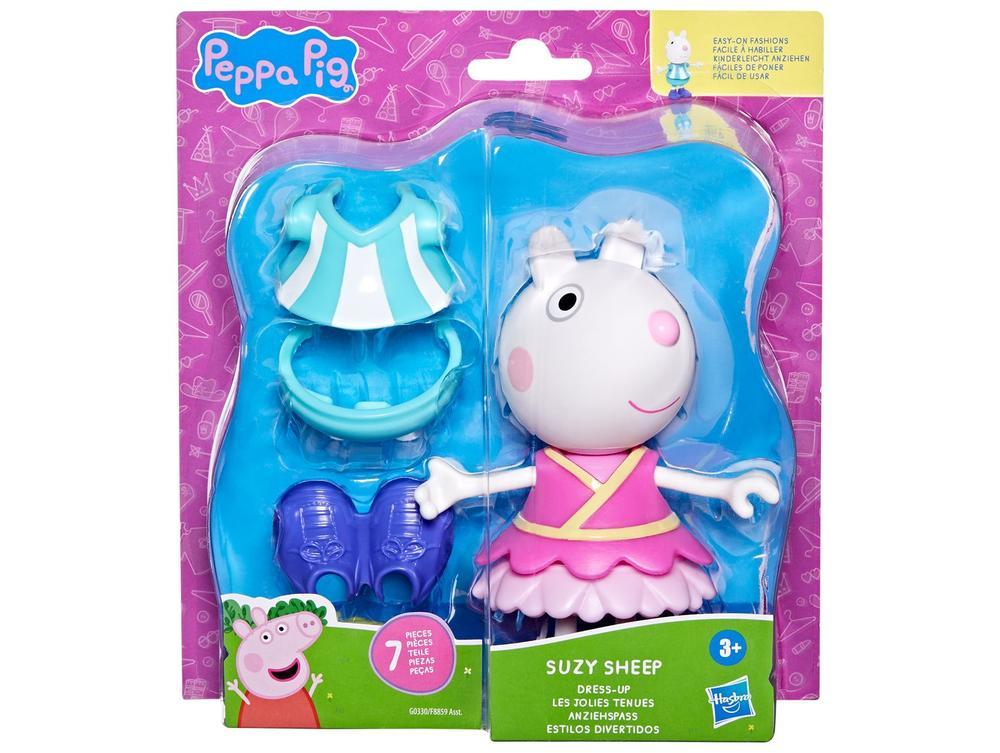 Boneca Peppa Pig Suzy Sheep: Estilos Divertidos - 8