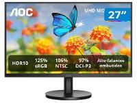 Monitor 60Hz 4K UHD Widescreen 4ms AOC Série B3 U27B3A/57 27" IPS LED 2 HDMI - 1