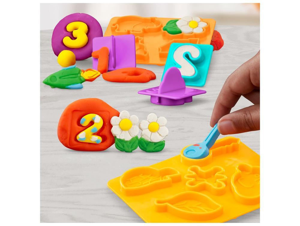 Kit Massinha Play-Doh Números Hasbro com 13 Moldes - 3