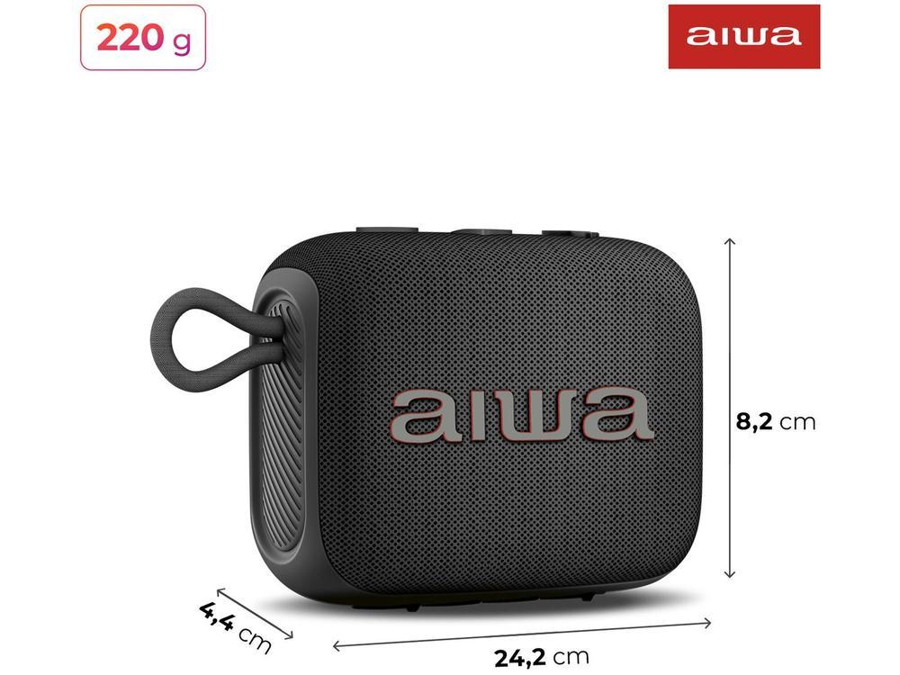 Caixa de Som Aiwa AWS-SP-07-B Bluetooth Portátil 7W USB - 5