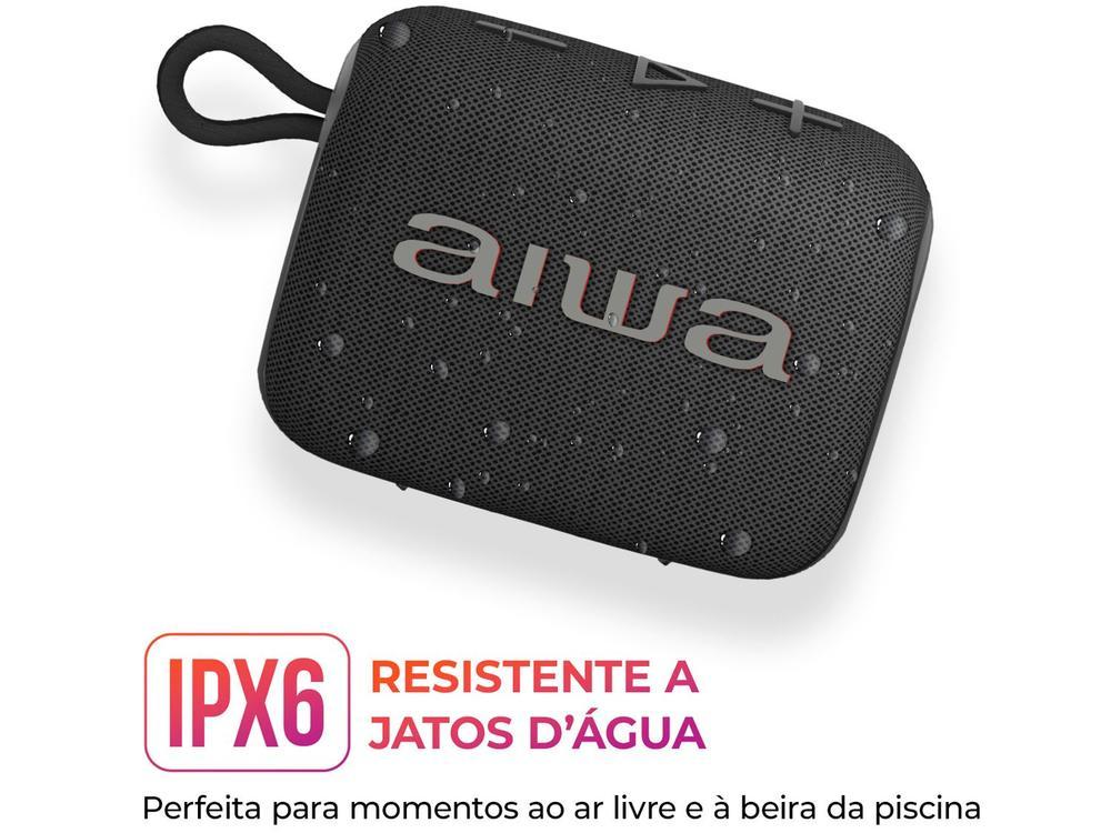 Caixa de Som Aiwa AWS-SP-07-B Bluetooth Portátil 7W USB - 9