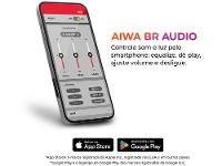 Caixa de Som Aiwa AWS-SP-07-B Bluetooth Portátil 7W USB - 7