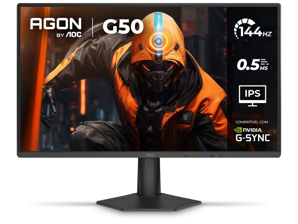 Monitor Gamer AOC Agon G50 27G50F/57 27" Full HD 144Hz IPS 0,5ms HDMI DisplayPort G-Sync - 4