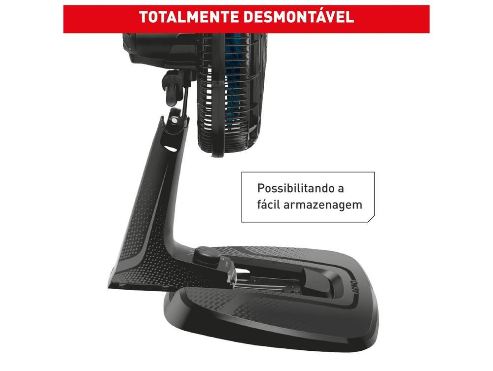 Ventilador de Mesa Arno Air Force VA46 40cm 6 Pás 3 Velocidades Preto e Azul Escuro 2720018897 - 5