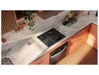 Cooktop 4 Bocas a Gás Brastemp GLP Preto Superautomático BDD61BE