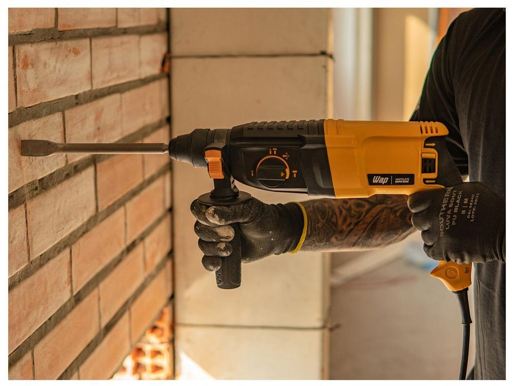 Martelete Perfurador e Rompedor Wap 900W SDS Plus EMPR 900K com Maleta - 2