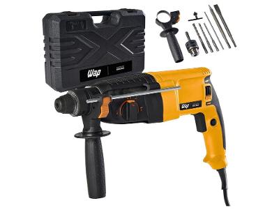 Martelete Perfurador e Rompedor Wap 900W SDS Plus EMPR 900K com Maleta