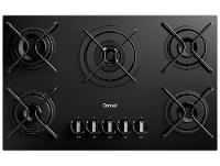 Cooktop 5 Bocas a Gás GLP Consul Preto CDS75AE - 1