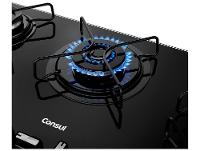 Cooktop 5 Bocas a Gás GLP Consul Preto CDS75AE - 7