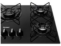 Cooktop 5 Bocas a Gás GLP Consul Preto CDS75AE - 8