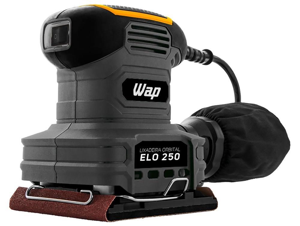 Lixadeira Orbital Wap Elétrica 250W 6 Peças Elo 250 - 1
