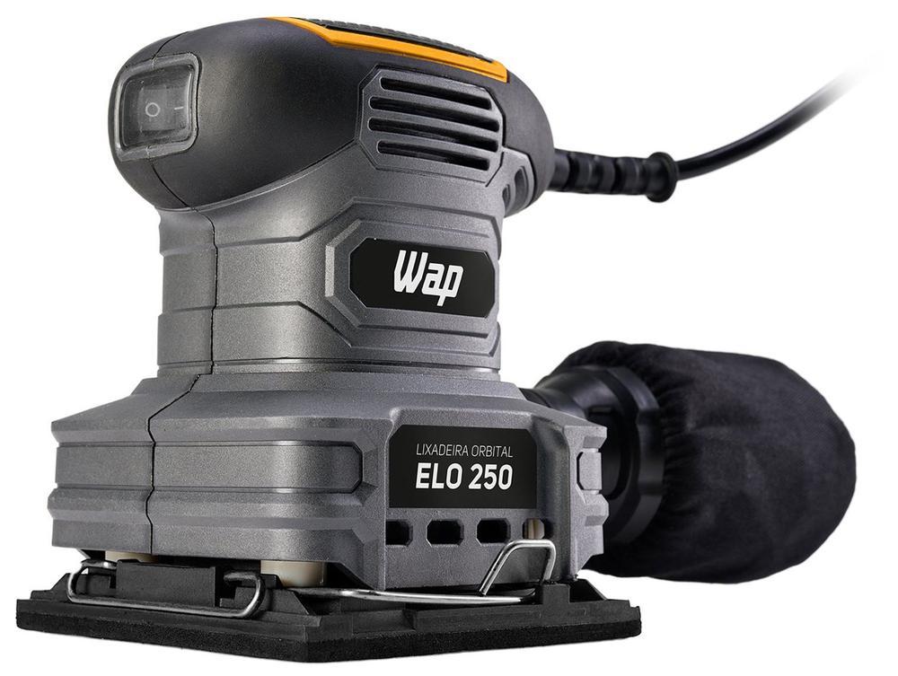 Lixadeira Orbital Wap Elétrica 250W 6 Peças Elo 250 - 4