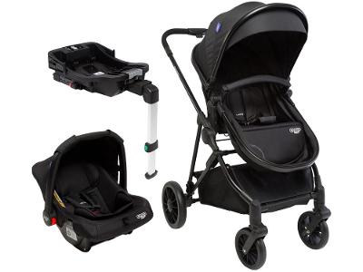 Carrinho de Bebê com Bebê Conforto Cosco Kids Lummy Trio até 22kg