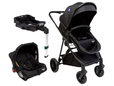 Carrinho de Bebê com Bebê Conforto Cosco Kids Lummy Trio até 22kg