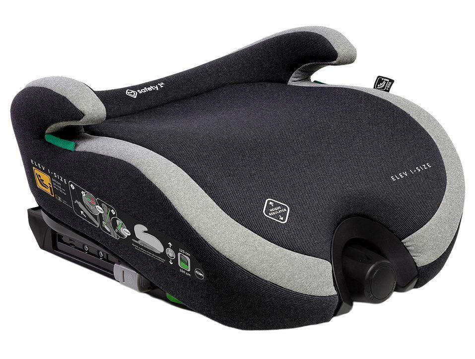 Assento de Elevação Safety 1st Elev i-Size Altura Regulável 15 a 36kg Cinza - 1
