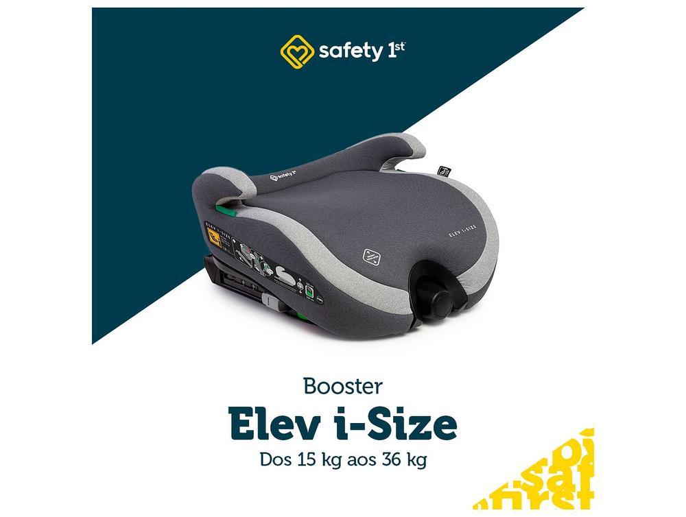 Assento de Elevação Safety 1st Elev i-Size Altura Regulável 15 a 36kg Cinza - 2