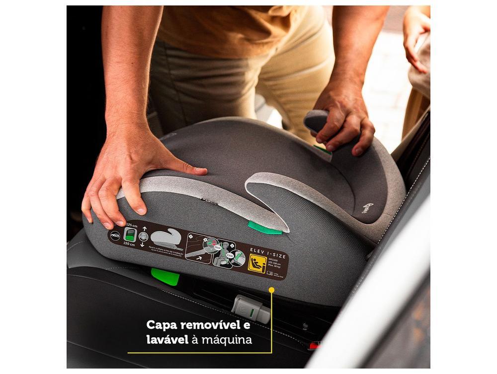 Assento de Elevação Safety 1st Elev i-Size Altura Regulável 15 a 36kg Cinza - 7