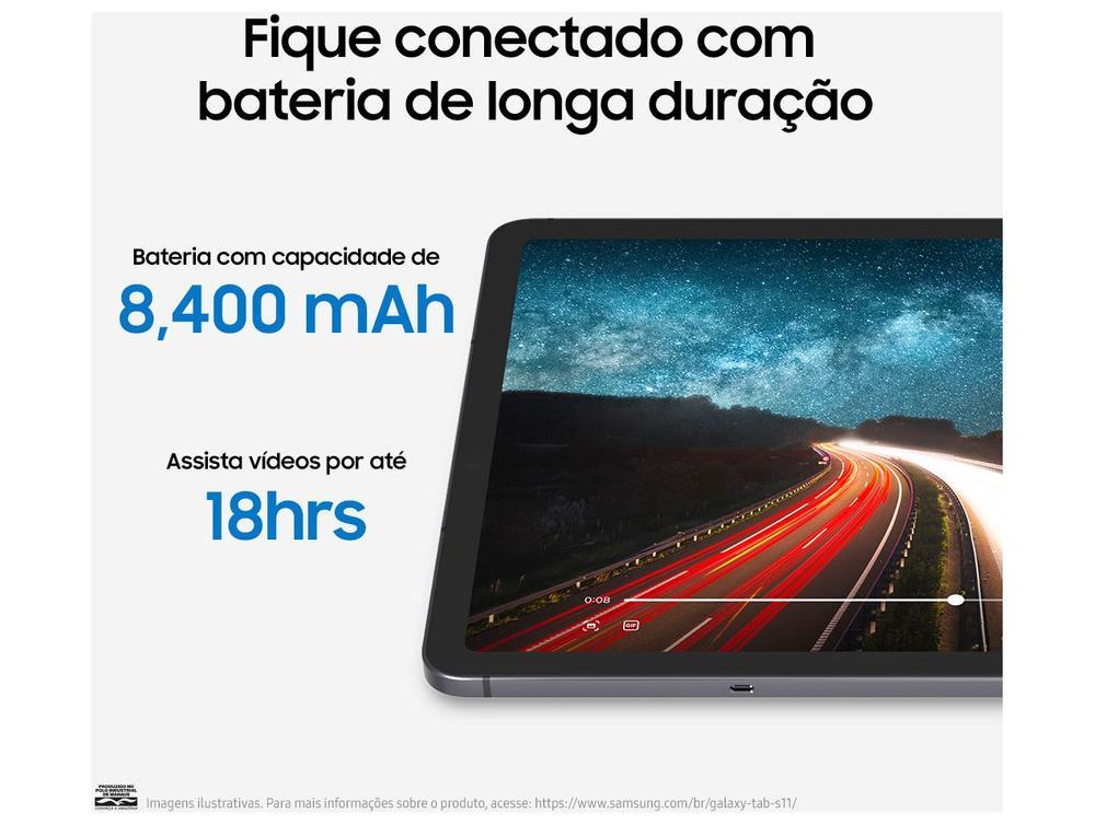 Tablet Samsung Galaxy TAB S11 com Caneta S Pen 12GB RAM 256GB 11" Android Dimensity 9400+ Wi-Fi - 8