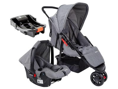 Carrinho de Bebê com Bebê Conforto Cosco Kids Toffy 3 Rodas até 15kg