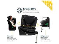 Cadeirinha para Auto com Isofix Safety 1st Orbital 360 i-Size 0 a 13kg Múltiplas Posições - 5