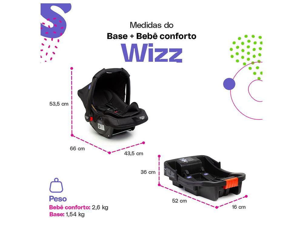 Bebê Conforto Cosco Kids Wizz com Base até 13kg - 8
