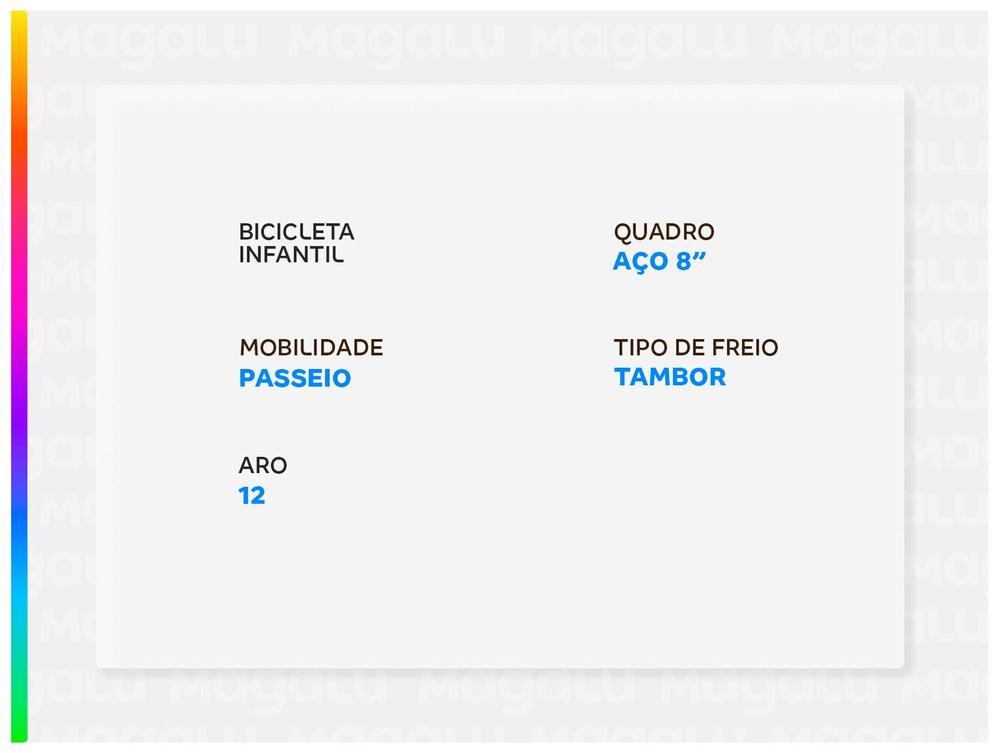 Bicicleta de Equilíbrio Infantil TK3 Track Ranger Verde Menta e Rosa com Cestinha - 3