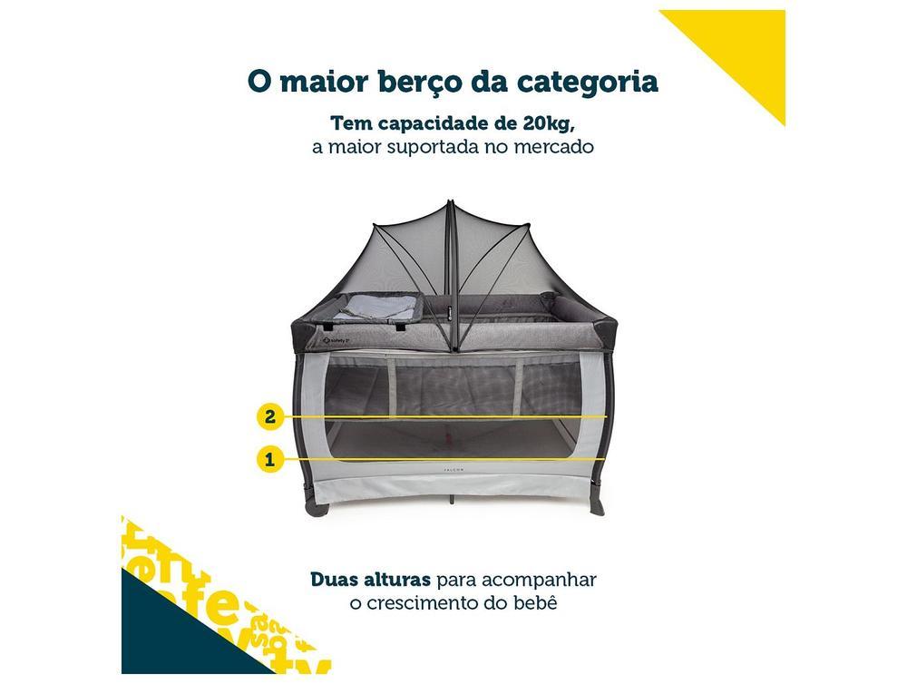 Berço Portátil Safety 1st Falcon com Mosquiteiro até 20kg - 7