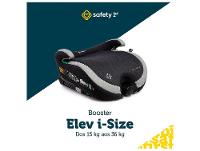 Assento de Elevação Safety 1st Elev i-Size Altura Regulável 15 a 36kg Preto - 2