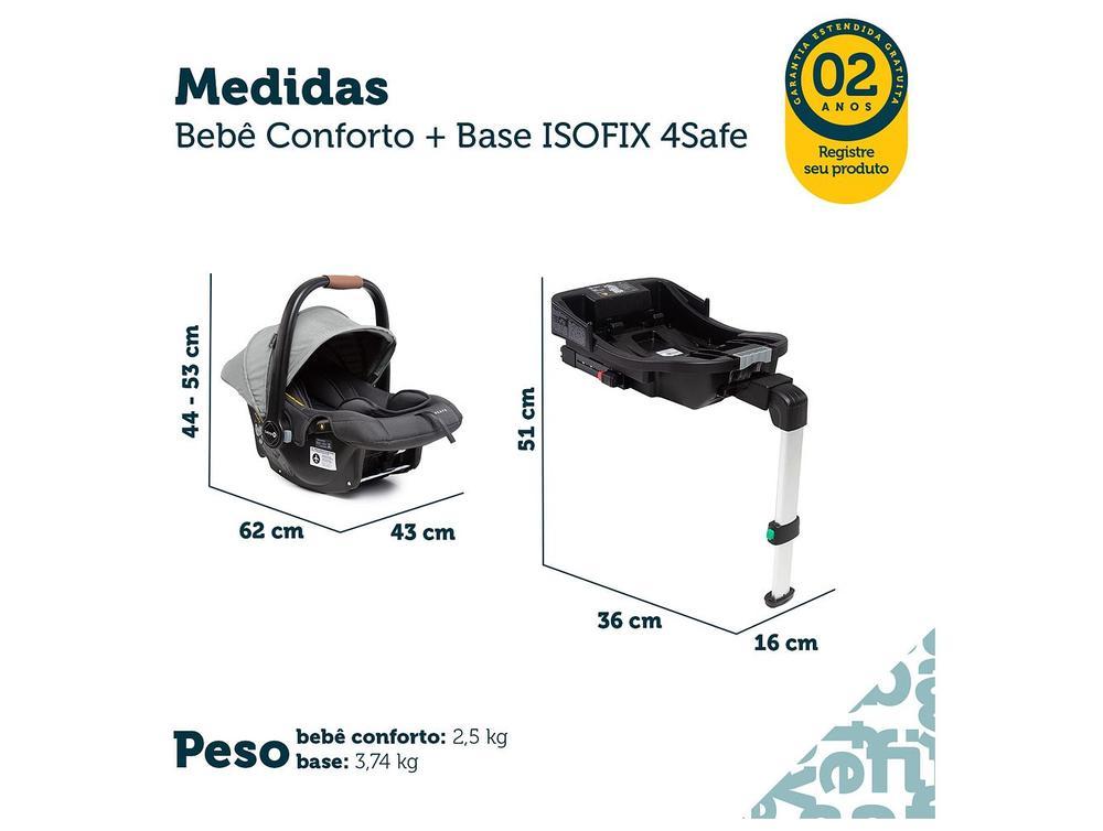 Bebê Conforto Safety 1st com Base Isofix CAX00997 até 13kg - 6
