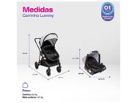 Carrinho de Bebê com Bebê Conforto Cosco Kids Lummy Duo até 22kg - 6