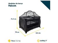 Berço Portátil Safety 1st Falcon com Mosquiteiro até 20kg - 6