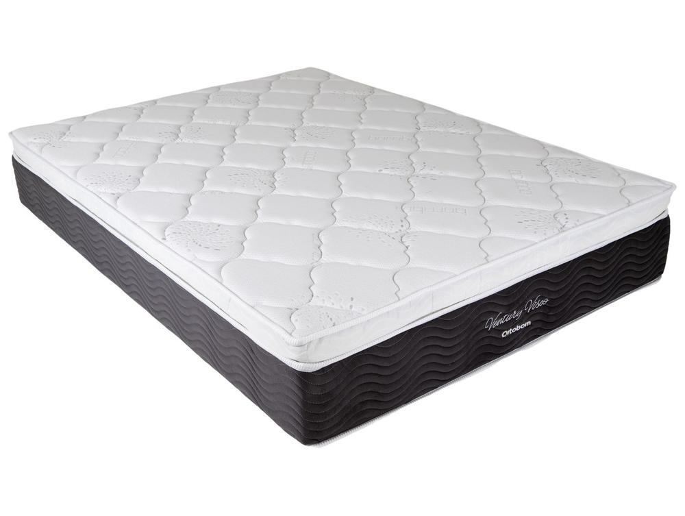 Colchão Queen Ortobom de Molas Ensacadas 31x158x198cm Ventury Visco - 1