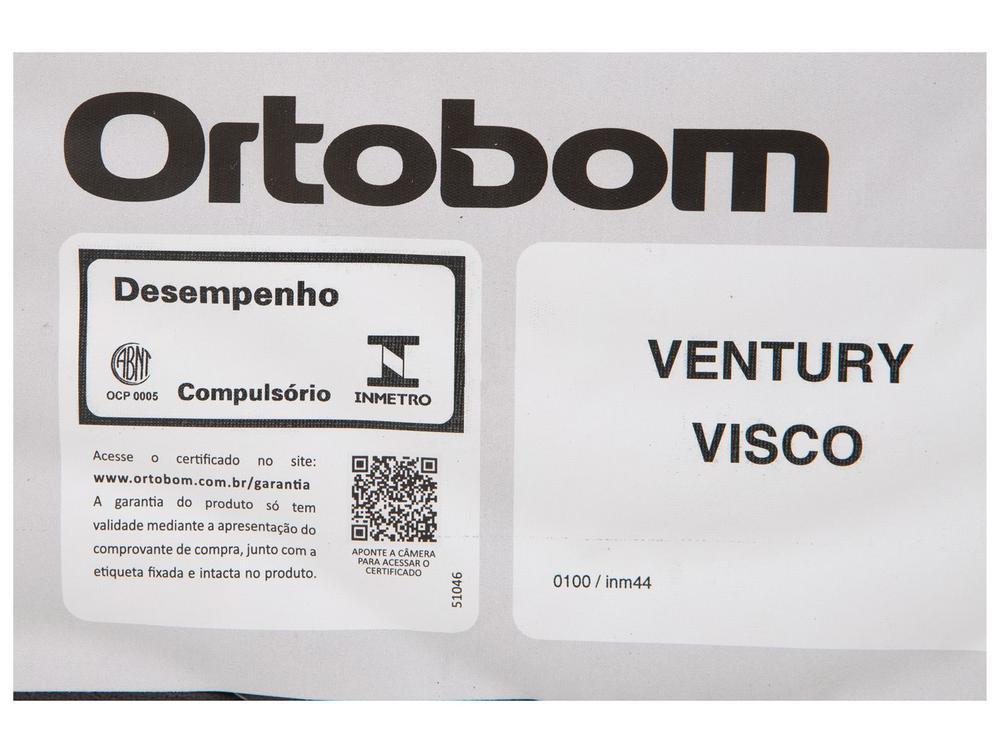 Colchão Queen Ortobom de Molas Ensacadas 31x158x198cm Ventury Visco - 8