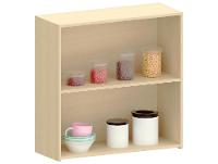 Armário de Cozinha Aéreo MDF Luciane Aura 2 Portas 80x80cm - 3