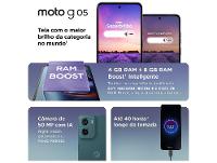 Smartphone Motorola Moto g05 256GB 4GB RAM Verde 6,7" Câm. 50MP + Selfie 8MP - 5