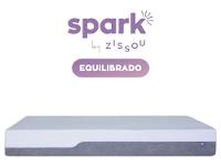 Colchão King Zissou de Mola 25x178x198cm Spark