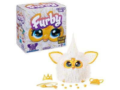 Pelúcia Furby Gold Glam Emite Sons e Luzes Hasbro