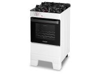 Fogão 4 Bocas Esmaltec Branco Mesa de Vidro Ideal Top Glass T4VAB - 8