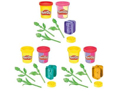 Kit Massinha Play-Doh Pequenas Rosas Hasbro 