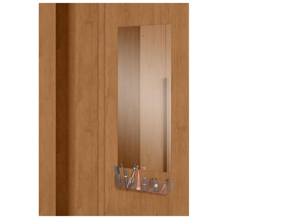 Guarda-roupa Casal com Espelho 6 Gavetas 6 Portas Móveis Lopas Imperatore - 8