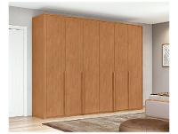 Guarda-roupa Casal com Espelho 6 Gavetas 6 Portas Móveis Lopas Imperatore - 6