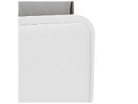 Cama de Solteiro Móveis Lopas Loop Branca - 6